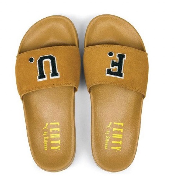 fenty slides poshmark